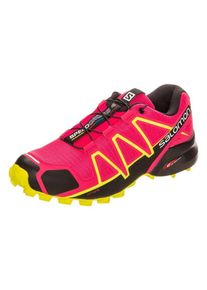 Salomon, Damen Schuhe 'Speedcross 4', Gelb / Pink / Schwarz