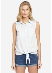 Khujo, Damen Bluse 'Lana', Hellblau