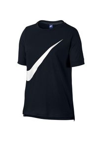 Nike, Damen T-Shirt 'W NSW TOP', Schwarz / Wei&szlig;