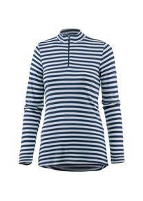 Maui Wowie, Damen Longshirt, Beige / Taubenblau