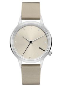 Komono, Damen Uhr 'Lexi', Dunkelbeige / Silber
