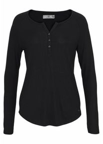 AJC, Damen Langarmshirt, Schwarz