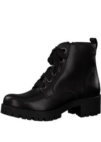 Tamaris, Damen Schnürstiefelette, Schwarz