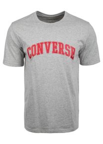 Converse, Herren T-Shirt, Grau / Rot