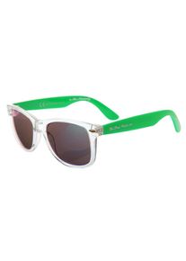 De Puta Madre, Damen Sonnenbrille 'SM0088-T8058TMSY2-CL-LGN-GN', Grün / Silber
