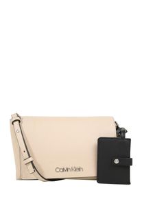 Calvin Klein, Damen Umhängetasche 'TACK MED', Sand