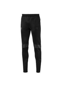 Puma, Herren Trainingshose 'Ferrari T7', Basaltgrau / Schwarz