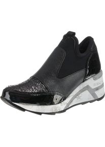CETTI, Damen Sneaker, Grau / Basaltgrau / Schwarz / Weißmeliert