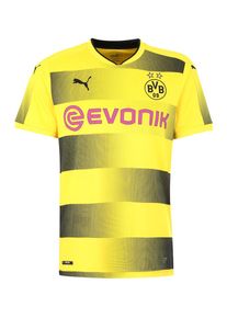 Puma, Herren T-Shirt 'BVB Home Replica', Gelb / Schwarz