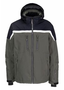 Killtec, Herren Skijacke 'HELGRO', Nachtblau / Dunkelgrau / Wei&szlig;