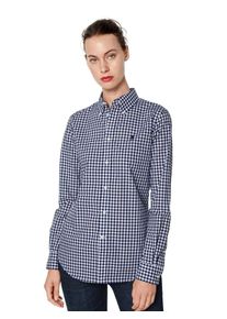 Polo Ralph Lauren, Damen Bluse, Navy / Offwhite