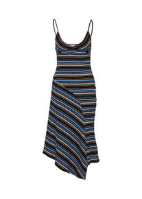 EDITED, Damen Jerseykleid 'Maxie', Blau / Pink / Schwarz