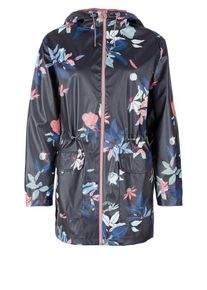 s.Oliver RED LABEL, Damen Raincoat, Marine / Nachtblau / Hellblau / Hellpink