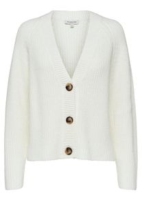 Selected Femme, Damen Cardigan, Offwhite