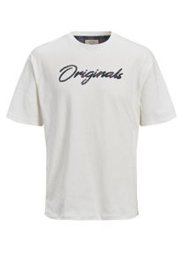 Jack & Jones JACK & JONES, Herren T-Shirt 'Box Fit', Mischfarben / Weiß