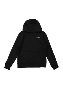 Nike, Pullover 'Nike YA76 Brushed Fleece Pullover', Schwarz / Wei&szlig;