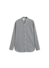 Mango Man, Herren Hemd 'Vichy', Schwarz / Wei&szlig;