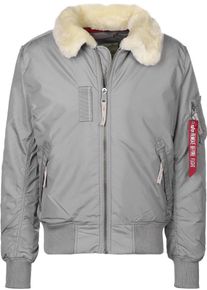 Alpha Industries, Herren Bomberjacke 'Injector III', Silber