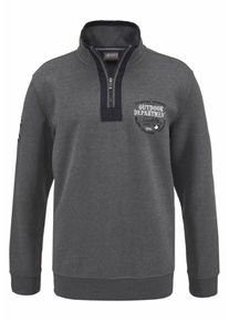 MAN'S WORLD Man's World, Herren Troyer, Graumeliert