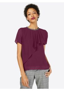 V&eacute;ro Moda VERO MODA, Damen Bluse 'YRSI', Himbeer