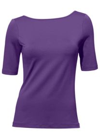 Heine, Damen Shirt, Dunkellila