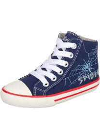 s.Oliver Junior, Sneakers High f&uuml;r Jungen, Ultramarinblau / Rot / Wei&szlig;