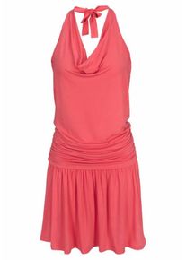 Lascana, Damen Neckholderkleid, Koralle