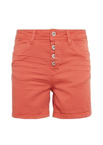 Tom Tailor Denim, Damen Shorts, Koralle