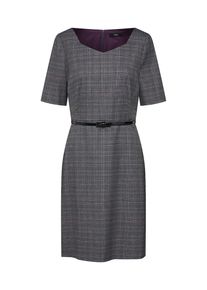 s.Oliver BLACK LABEL, Damen Kleid, Grau / Altrosa / Schwarz