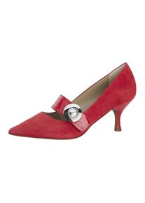Heine, Damen Pumps, Rot