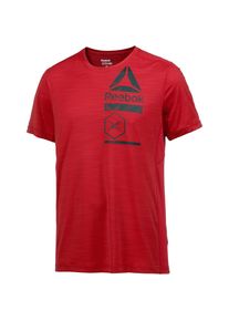 Reebok, Herren Funktionsshirt 'Activchill', Anthrazit / Rot