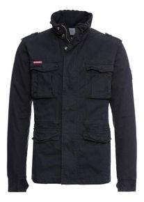 Superdry, Herren Jacke 'CLASSIC ROOKIE MILITARY JACKET', Nachtblau