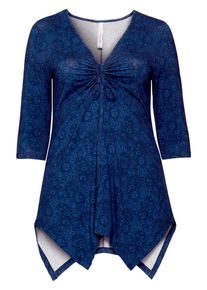 SheeGOTit, Damen Longshirt, Blau
