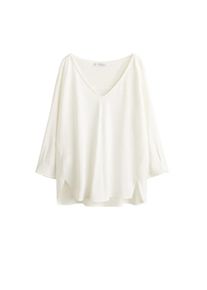 Violeta by Mango, Damen T-shirt 'Salsa4', Weiß