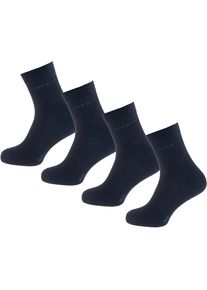 Esprit, Damen 4 Paar Socken, Navy