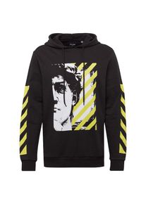 Only & Sons Only & Sons, Herren Hoodie 'Statue', Gelb / Schwarz / Wei&szlig;