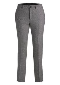 Jack & Jones JACK & JONES, Herren Anzughose, Schwarz / Weiß