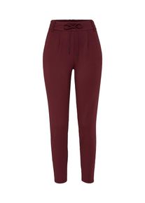 Only, Damen Stoffhose 'ONLPoptrash', Weinrot
