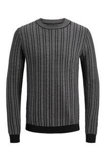 Jack & Jones JACK & JONES, Herren Pullover, Grau / Schwarz
