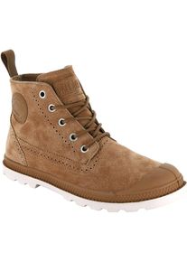 Palladium, Damen 'London LP' Schnürstiefeletten, Braun