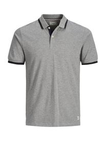 PRODUKT, Herren Poloshirt, Graumeliert