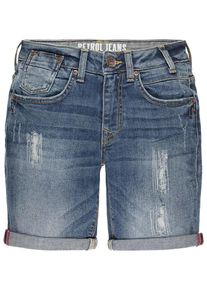 PETROL INDUSTRIES, M&auml;dchen Shorts, Blue Denim