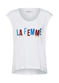 Guess, Damen Shirt, Blau / Rot / Weiß