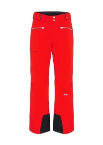 J. Lindeberg J.Lindeberg, Herren Hose 'Truuli P JL 2L', Hellrot / Schwarz