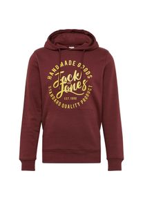 Jack & Jones JACK & JONES, Herren Sweatshirt 'ART MULLER', Senf / Weinrot
