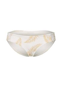Billabong, Damen Bikinihose 'dos palmas lowrider', Gelb / Weiß
