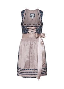 Marjo, Damen Dirndl 'Dakana', Blau / Mauve / Rosa