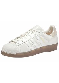 adidas originals, Damen Sneaker 'Superstar W Gum', Beige / Wei&szlig;