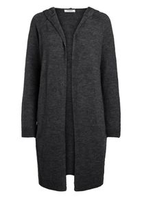 Pieces, Damen Strickjacke, Grau