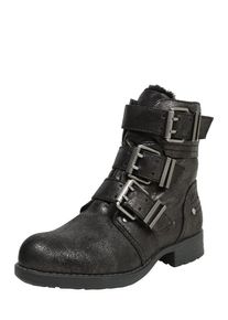 s.Oliver RED LABEL, Damen Boots mit Schnallen, Schwarz